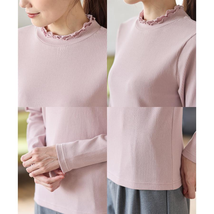 Honeys トップス カットソー 長袖 Tシャツ ロンT 長袖Tシャツ