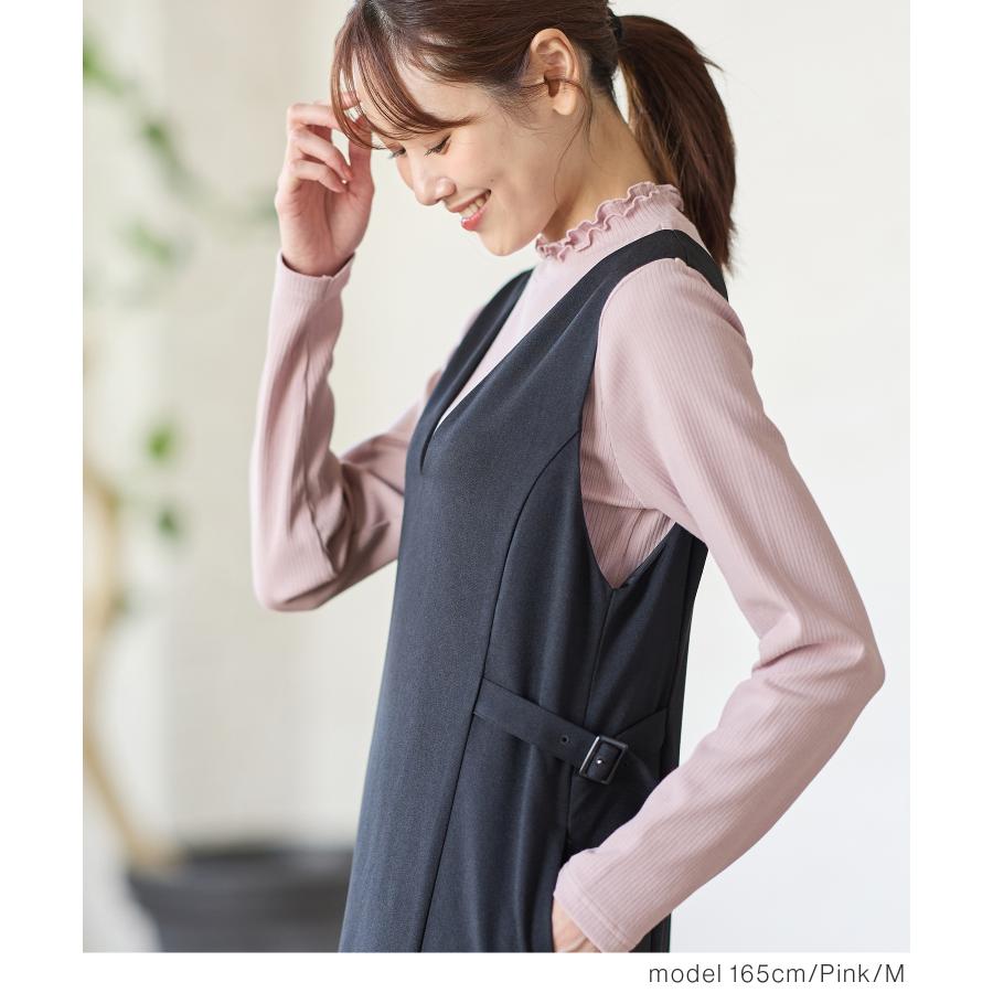h.HONEY タンクトップ カットソーフリルベスト ゴスロリ Honeys（ハニーズ） トップス カットソー ロンT 長袖Tシャツ