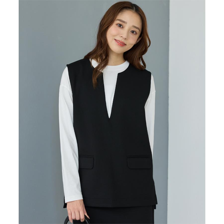 Honeys（ハニーズ） トップス ジレ ロンT 長袖Tシャツ カットソー