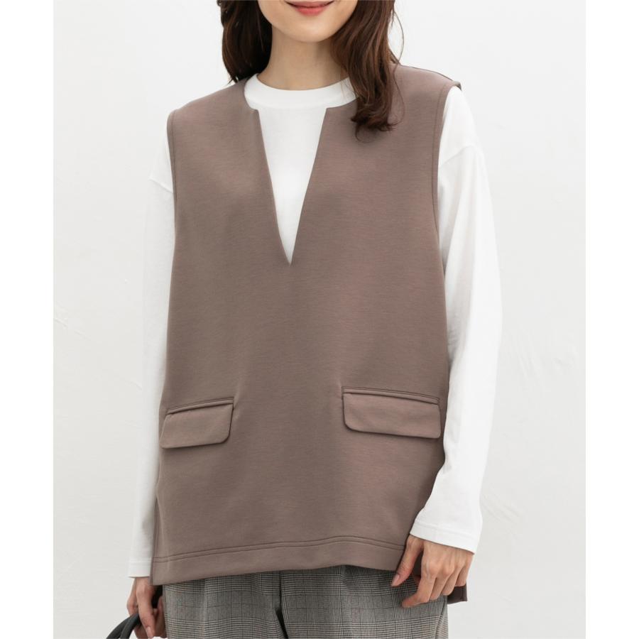 Honeys（ハニーズ） トップス ジレ ロンT 長袖Tシャツ カットソー