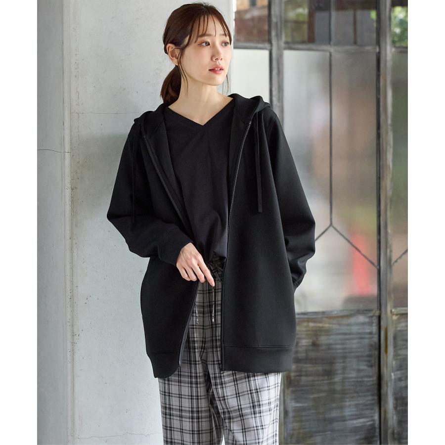 Honeys（ハニーズ） トップス ロングジップパーカー スウェット 長袖