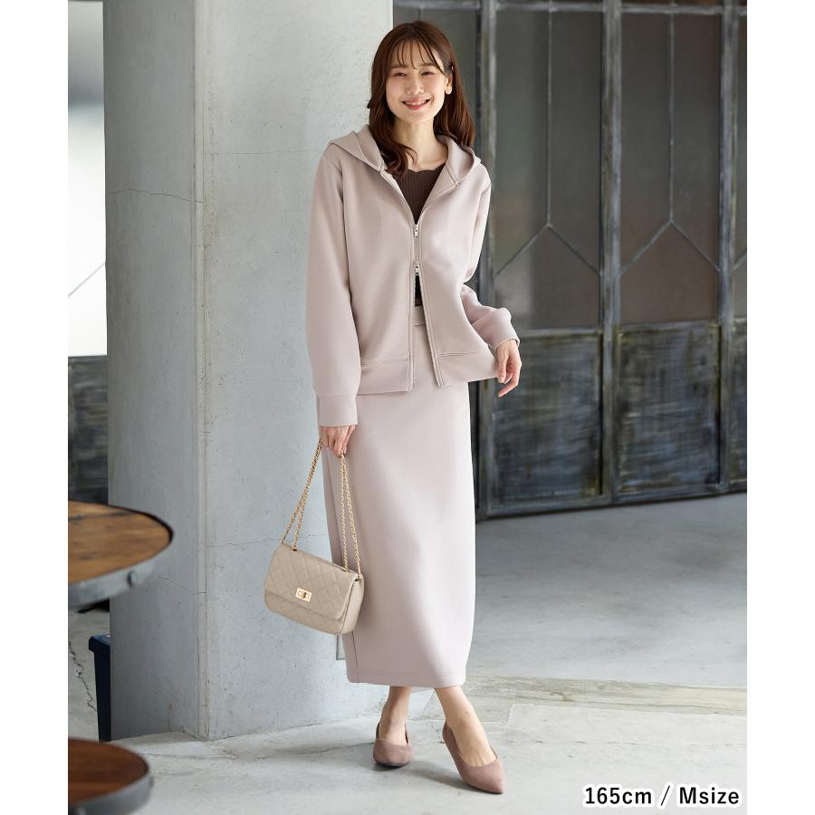 Honeys トップス パーカー スウェット 長袖 ジップパーカー