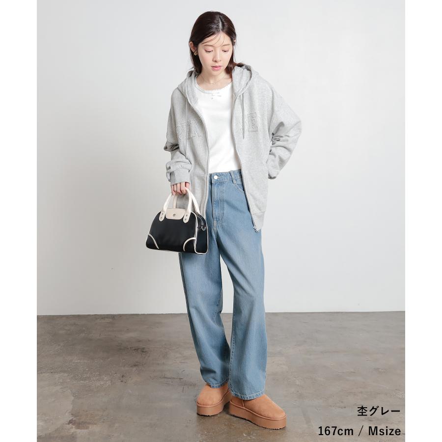 Honeys トップス パーカー スウェット 長袖 オーバーサイズ