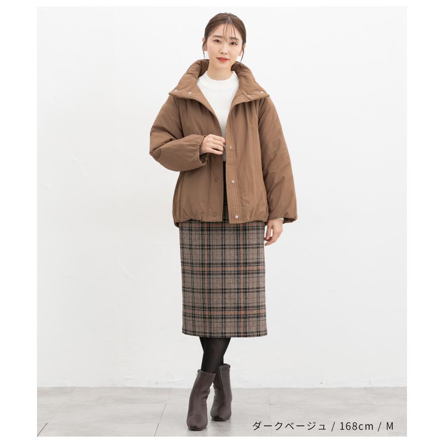 Honeys アウター ジャンパー ブルゾン はっ水 中綿 スタンド