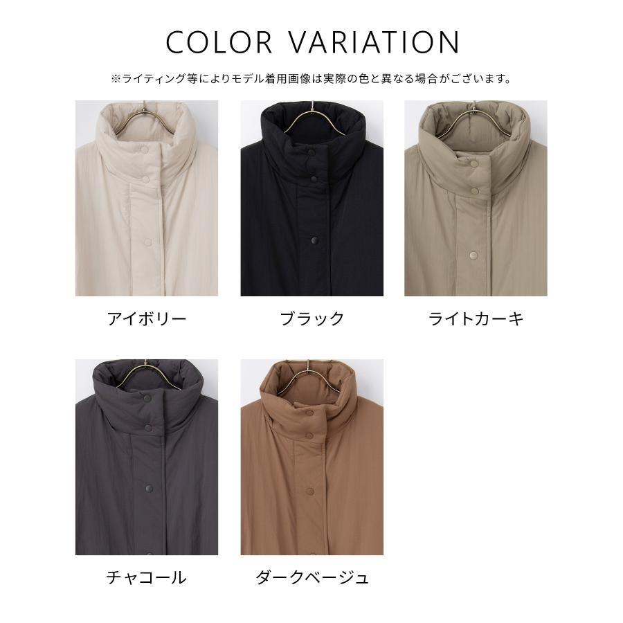 Honeys アウター ジャンパー ブルゾン はっ水 中綿 スタンド