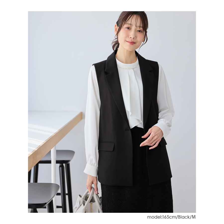 Honeys（ハニーズ） アウター ジレ セットアップ ウォッシャブル