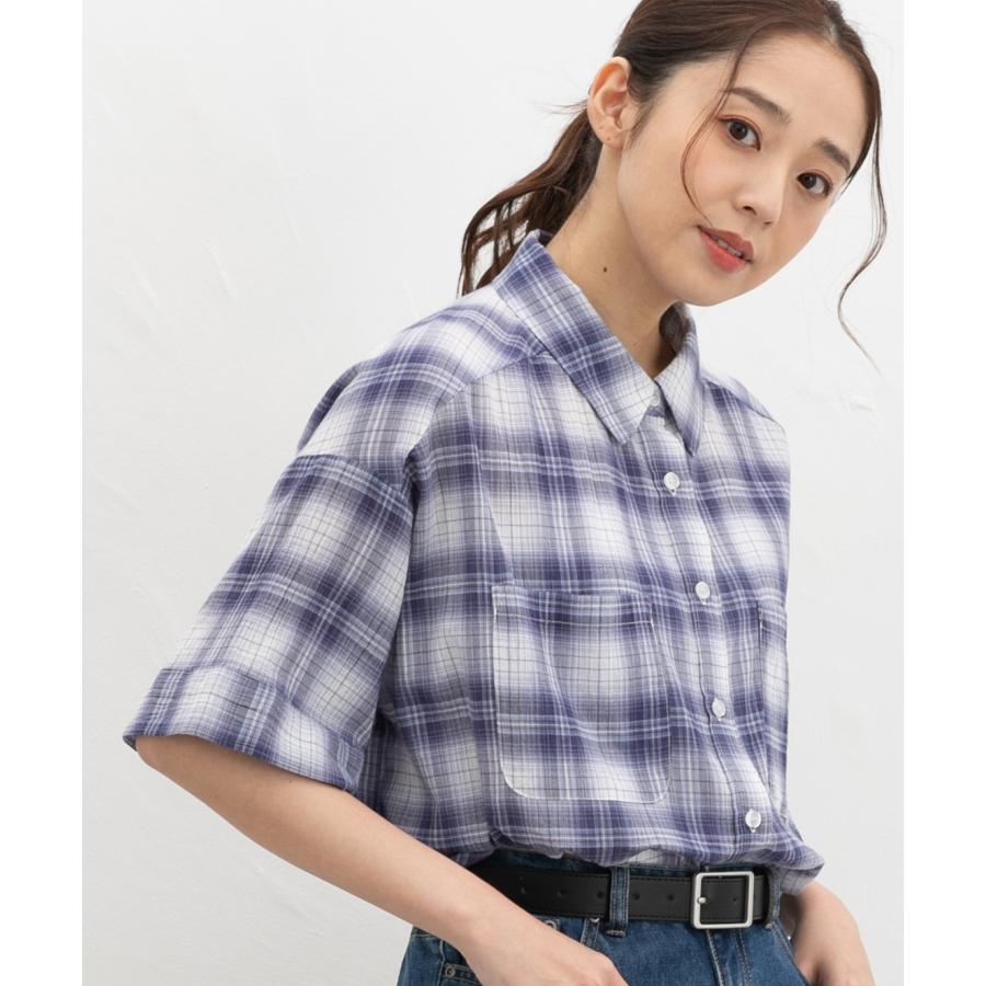 Honeys（ハニーズ） トップス シャツ ブラウス 半袖 チェック柄