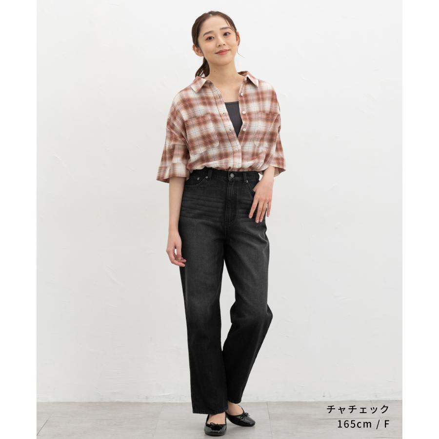 Honeys（ハニーズ） トップス シャツ ブラウス 半袖 チェック柄