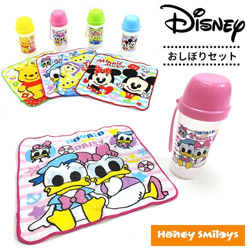 ディズニー キャラクター おしぼりセット おしぼり 手拭き ハンカチ
