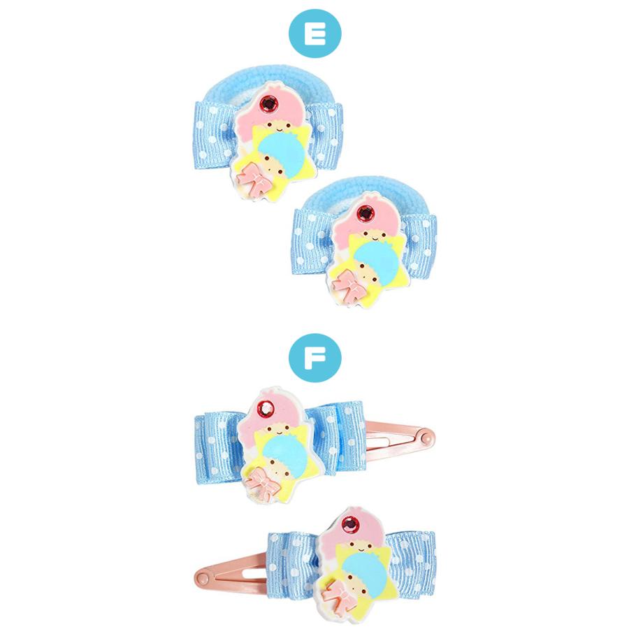 リトルツインスターズ キキララ キッズ ヘアアクセサリー ヘアゴム