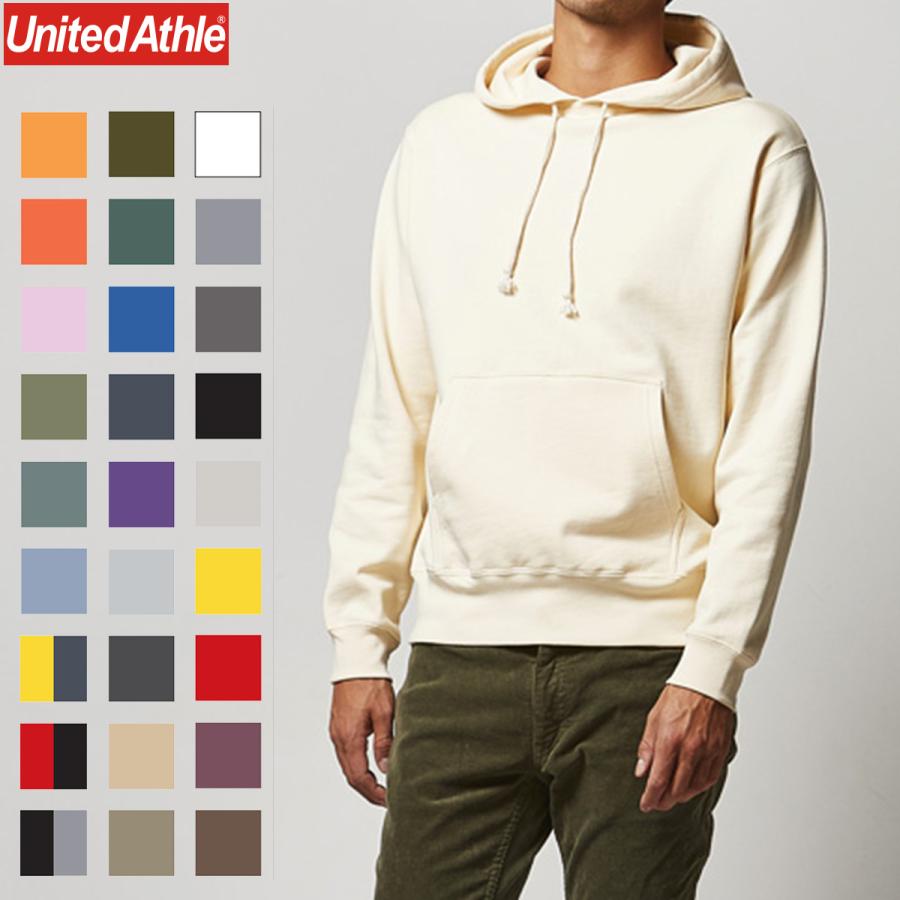 パーカー スウェット メンズ レディース キッズ プルオーバー フード付き フーディ 厚手 裏パイル ユナイテッドアスレ 10 0オンス 5214 数量限定 特売
