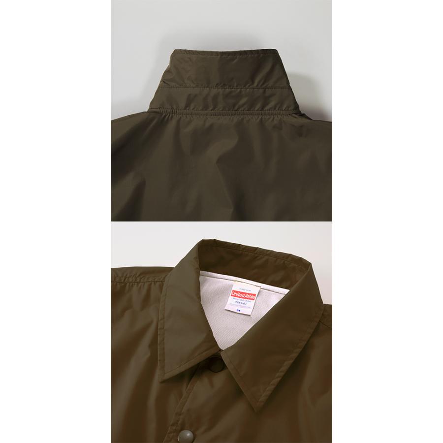 ナイロン コーチジャケット ジャンパー メンズ レディース 裏地付き ドットボタン 無地 防風 防寒 撥水 ユナイテッドアスレ 7059 7059 Honey Smileys Yahoo 店 通販 Yahoo ショッピング