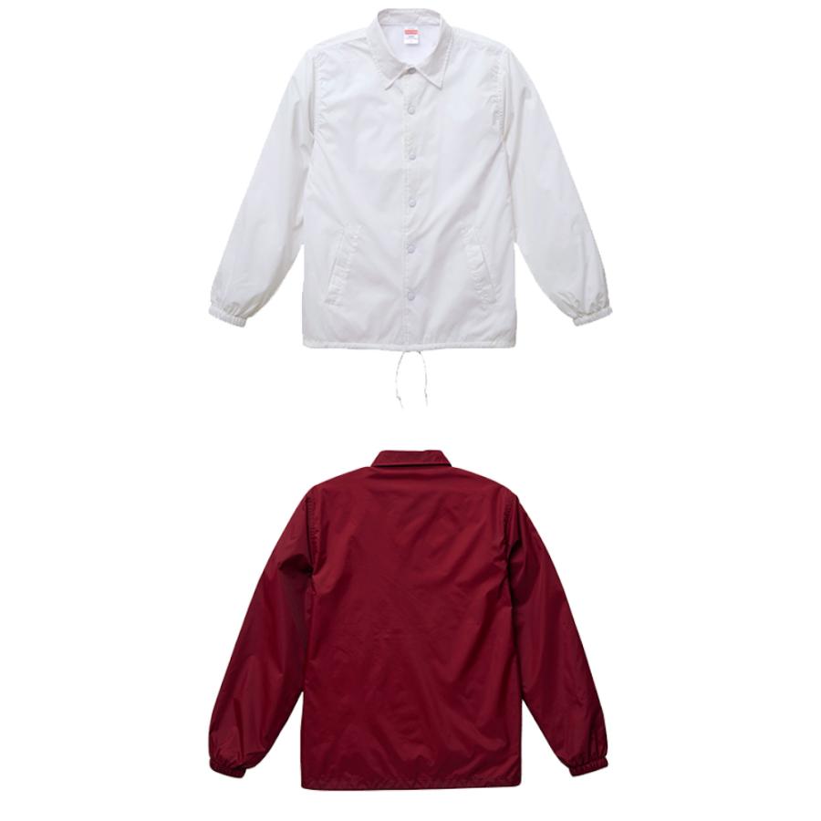 ナイロン コーチジャケット ジャンパー メンズ レディース 裏地付き ドットボタン 無地 防風 防寒 撥水 ユナイテッドアスレ 7059 7059 Honey Smileys Yahoo 店 通販 Yahoo ショッピング