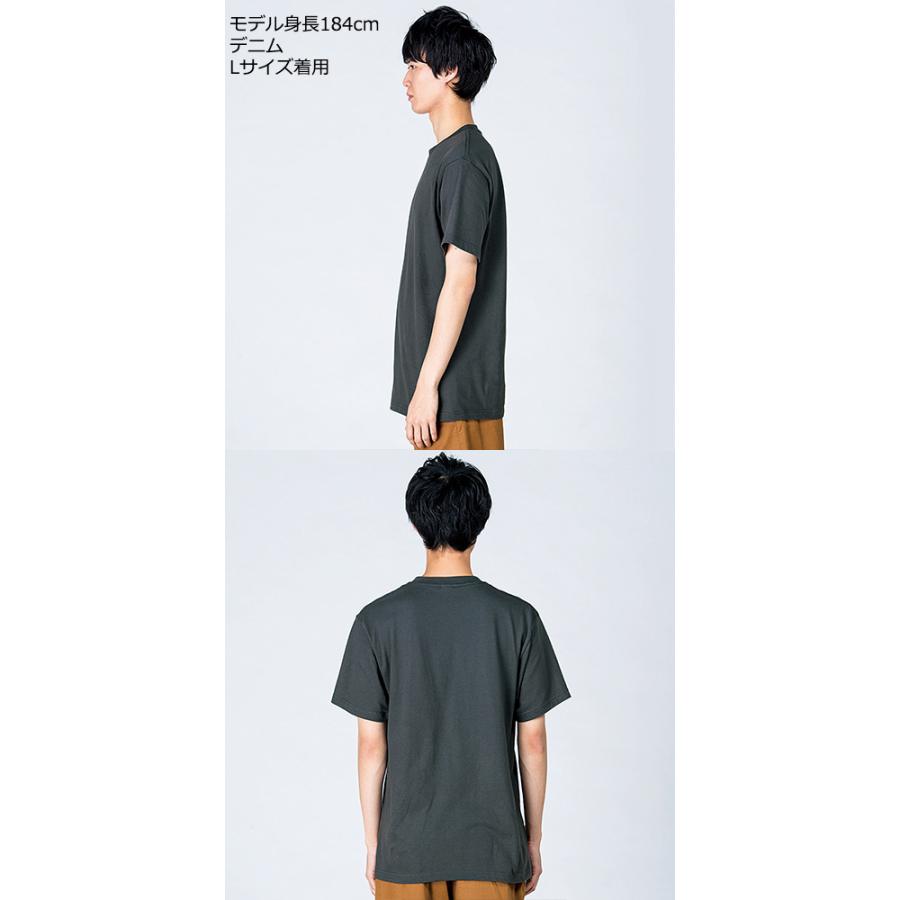 Tシャツ 無地 半袖 厚手 ビックサイズ 大きめ メンズ レディース 無地 プリントスター 5.6オンス 00085-cvt｜honeysmileys｜04