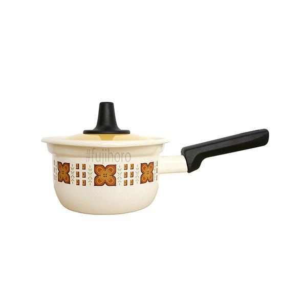 富士ホーロー メモリーズ 14cm ミルクパン 全3種 昭和レトロ