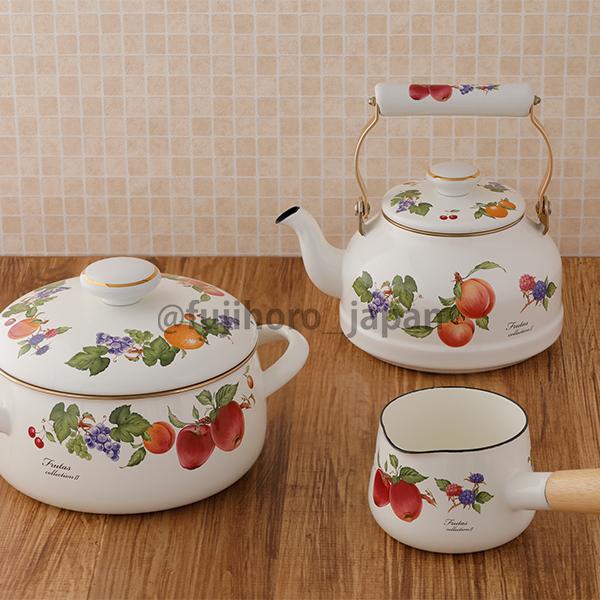 ホーロー 送料無料 琺瑯 ほうろう 富士ホーロー フルータス