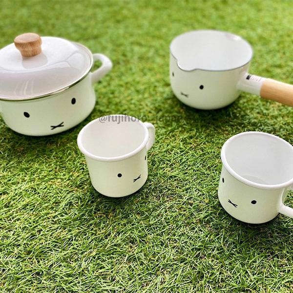 Miffy（ミッフィー） 片手鍋 富士ホーロー12cm ミルクパン 片手鍋