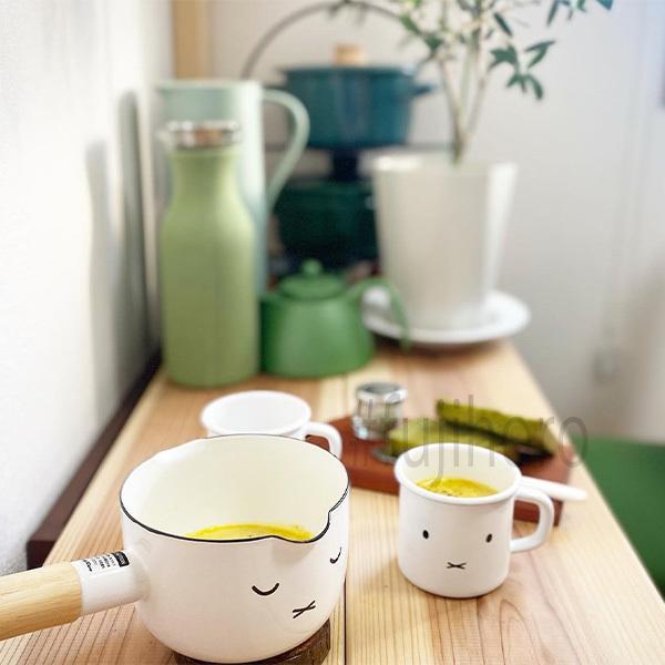 Miffy（ミッフィー） 片手鍋 富士ホーロー12cm ミルクパン 片手鍋