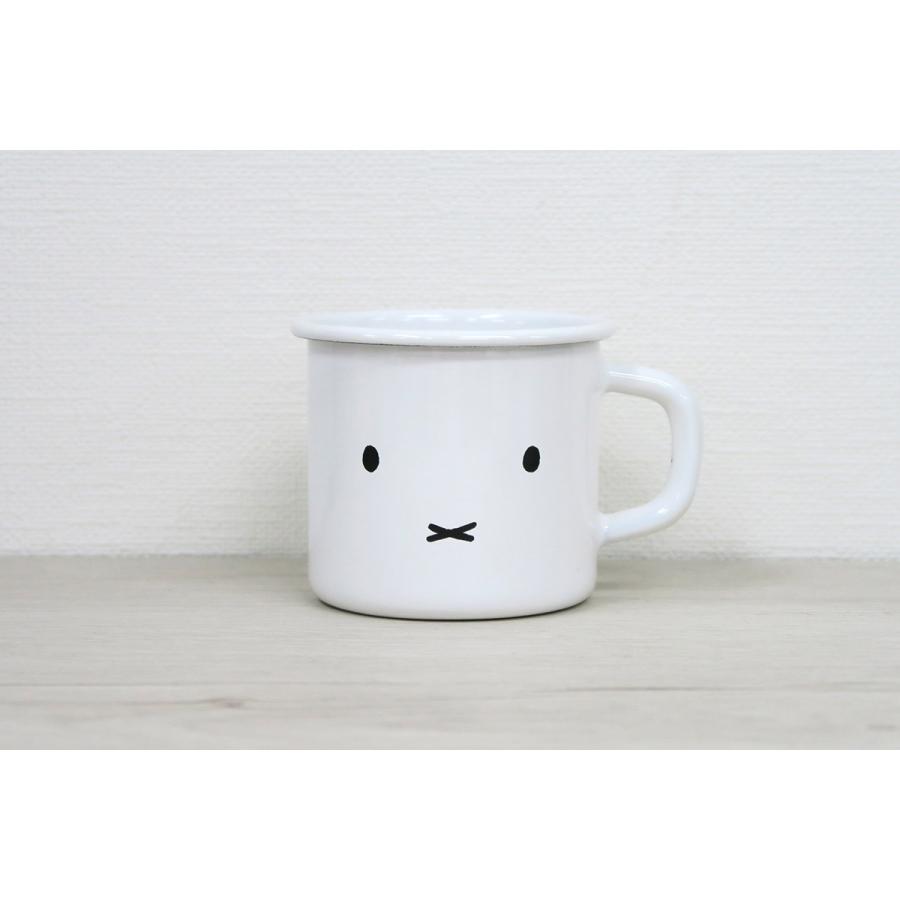 Miffy ホーロー 琺瑯 ほうろう マグカップ 保温性抜群 富士ホーロー 