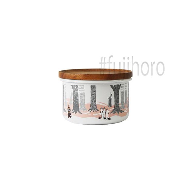 ホーロー 琺瑯 ほうろう Moomin 富士ホーロー ムーミンインザフォレスト 9cmキャニスターs ホーロー キッチン用品 グッズ 収納 安心のメーカー直販 Mtf9cns Honeyware公式通販サイト 通販 Yahoo ショッピング