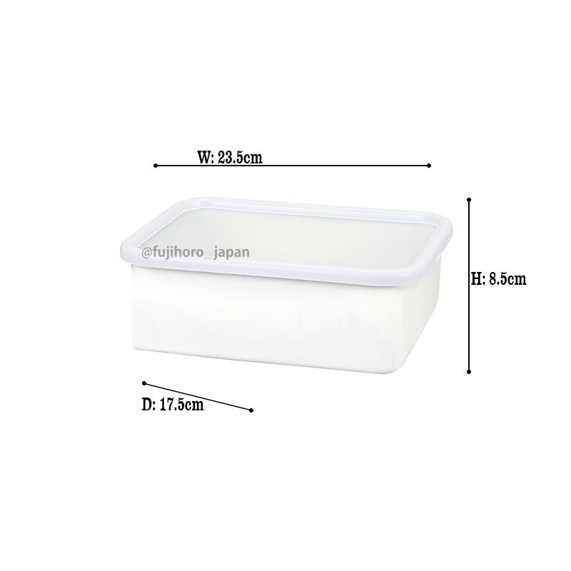 ちょっとぬか漬け容器（水取り器付） : 富士ホーロー公式通販サイト