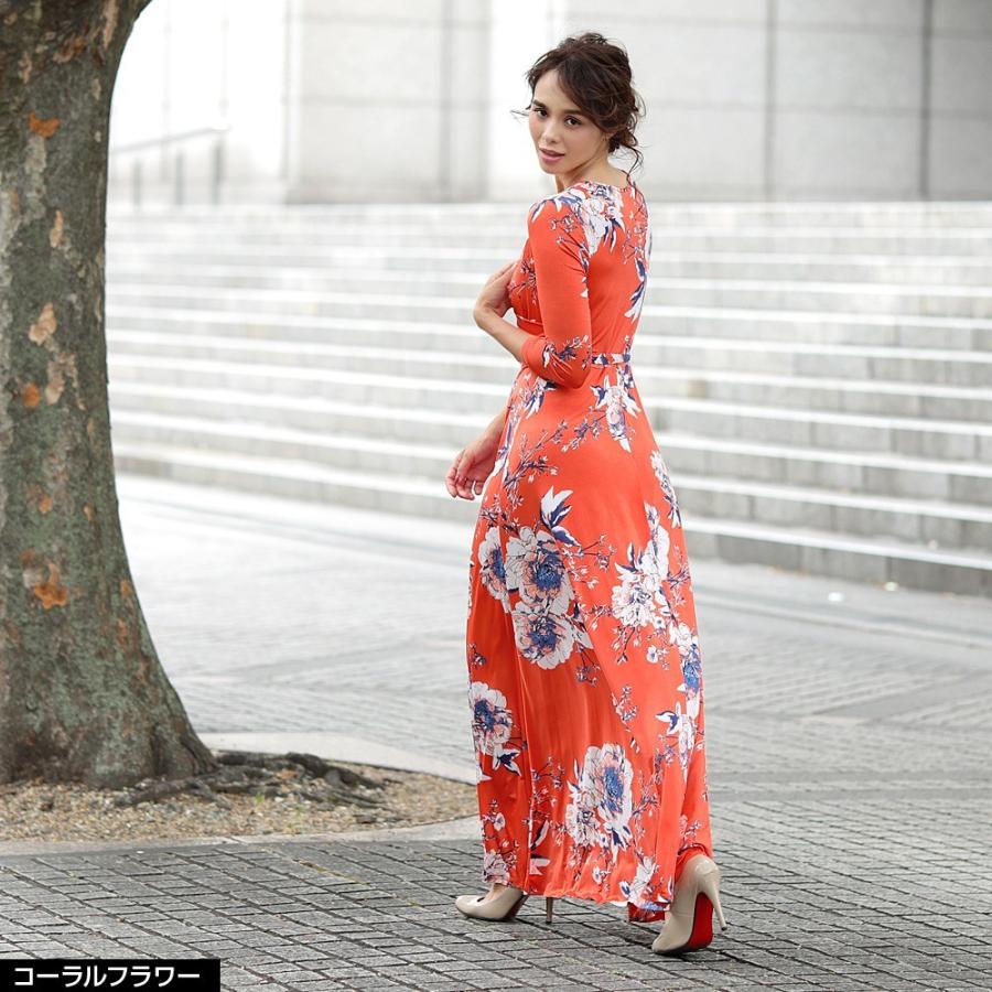 選べる11柄 Laワンピース インポート マキシワンピース ロング丈 ワンピース レディース S M L Ll Xl 花柄 大きいサイズ 135 ホンコンマダム 通販 Yahoo ショッピング