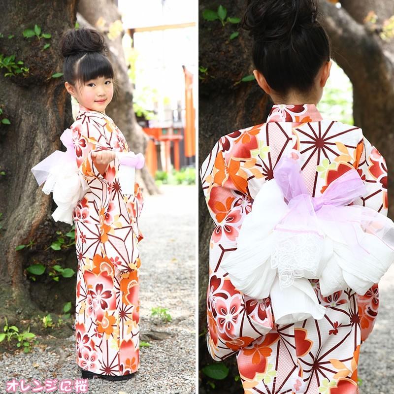 浴衣 子供 女の子 選べる 5柄 大正ロマン キッズ浴衣 浴衣本体のみ D3955 ホンコンマダム 通販 Yahoo ショッピング