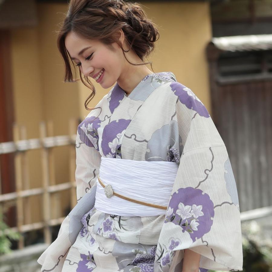 保障できる 浴衣 レディース 3点セット ゆかた 帯 下駄 ベージュ 桔梗 ベージュ キキョウ レトロ 古典柄 花柄 浴衣 セット 代 30代 浴衣 19 ホンコンマダム 限定価格セール Kinerjaku Kkp Go Id
