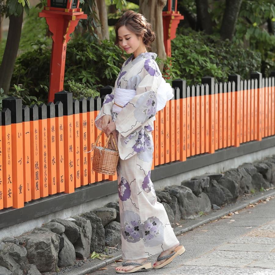 保障できる 浴衣 レディース 3点セット ゆかた 帯 下駄 ベージュ 桔梗 ベージュ キキョウ レトロ 古典柄 花柄 浴衣 セット 代 30代 浴衣 19 ホンコンマダム 限定価格セール Kinerjaku Kkp Go Id