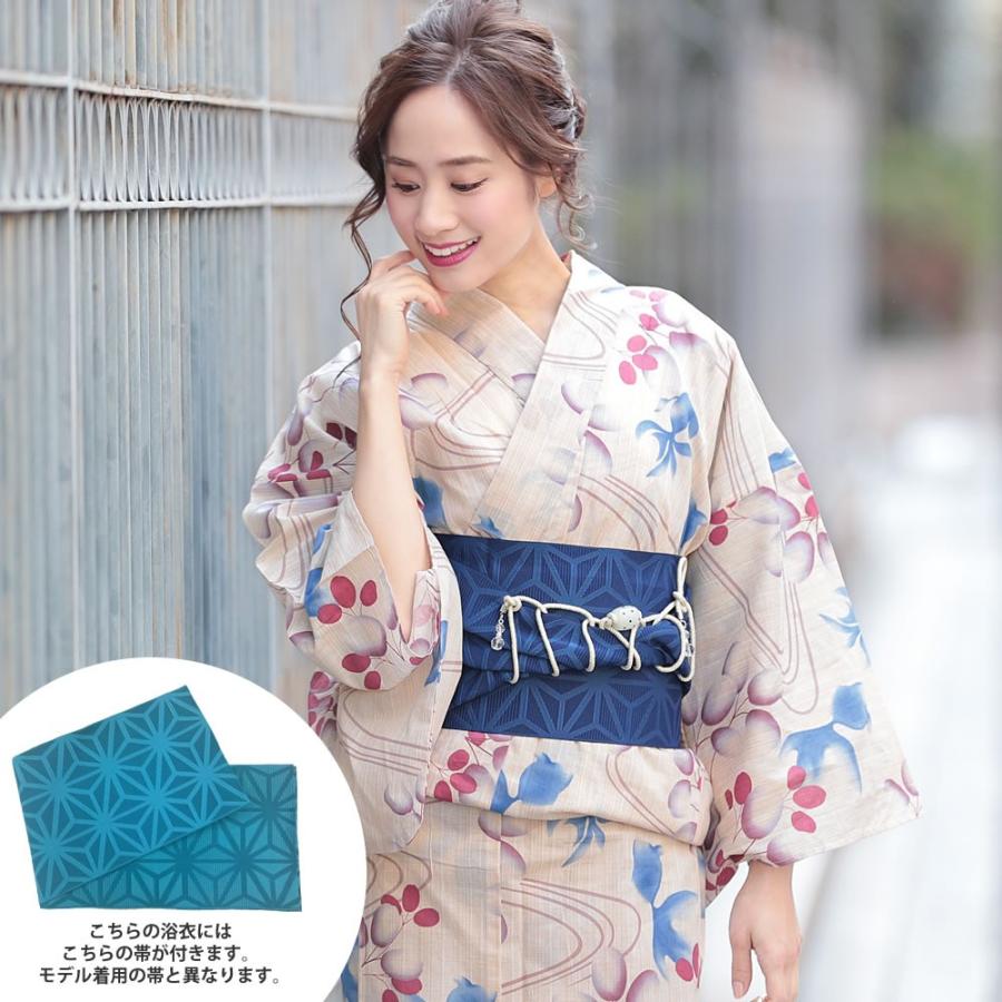 浴衣 レディース 3点セット ゆかた 帯 下駄 白 金魚 ホワイト 金魚 レトロ 古典柄 花柄 浴衣 セット 代 30代 浴衣ホンコンマダム D ホンコンマダム 通販 Yahoo ショッピング