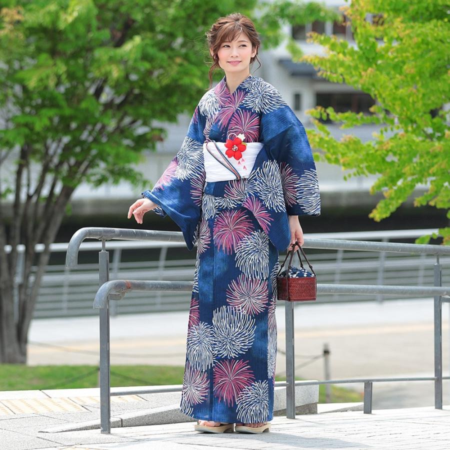 値頃 花火柄ピンク浴衣 ecousarecycling.com