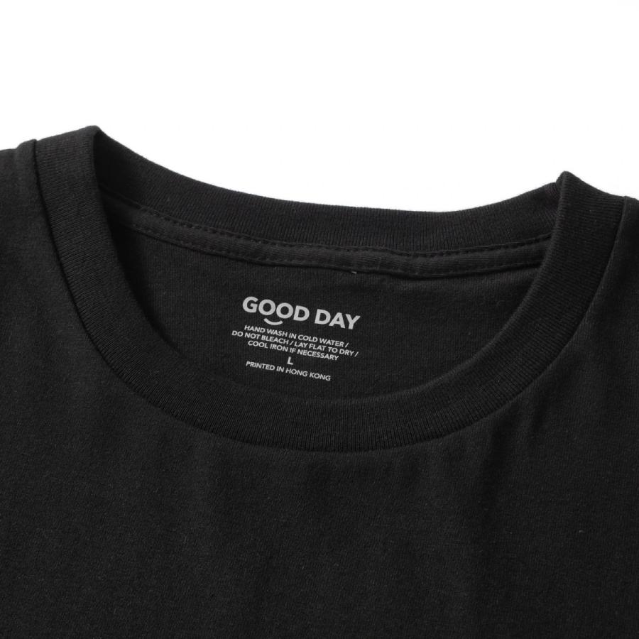 GOOD DAY 香港デザイナー Tシャツ 黒 シンプル コーデ 路面電車