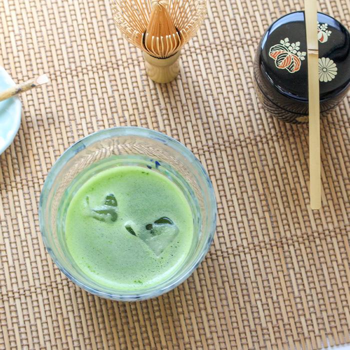 ガラス抹茶茶碗 茶道具 ガラス 抹茶茶碗 松ヶ岡ガラス あずき抹茶碗（W-626）硝子