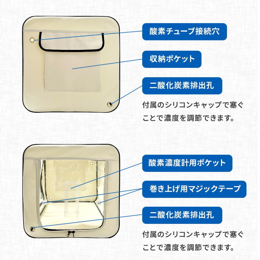 NEVOTON 【即日発送】ペット用 酸素室 オキシボックスS 犬 猫 小型犬
