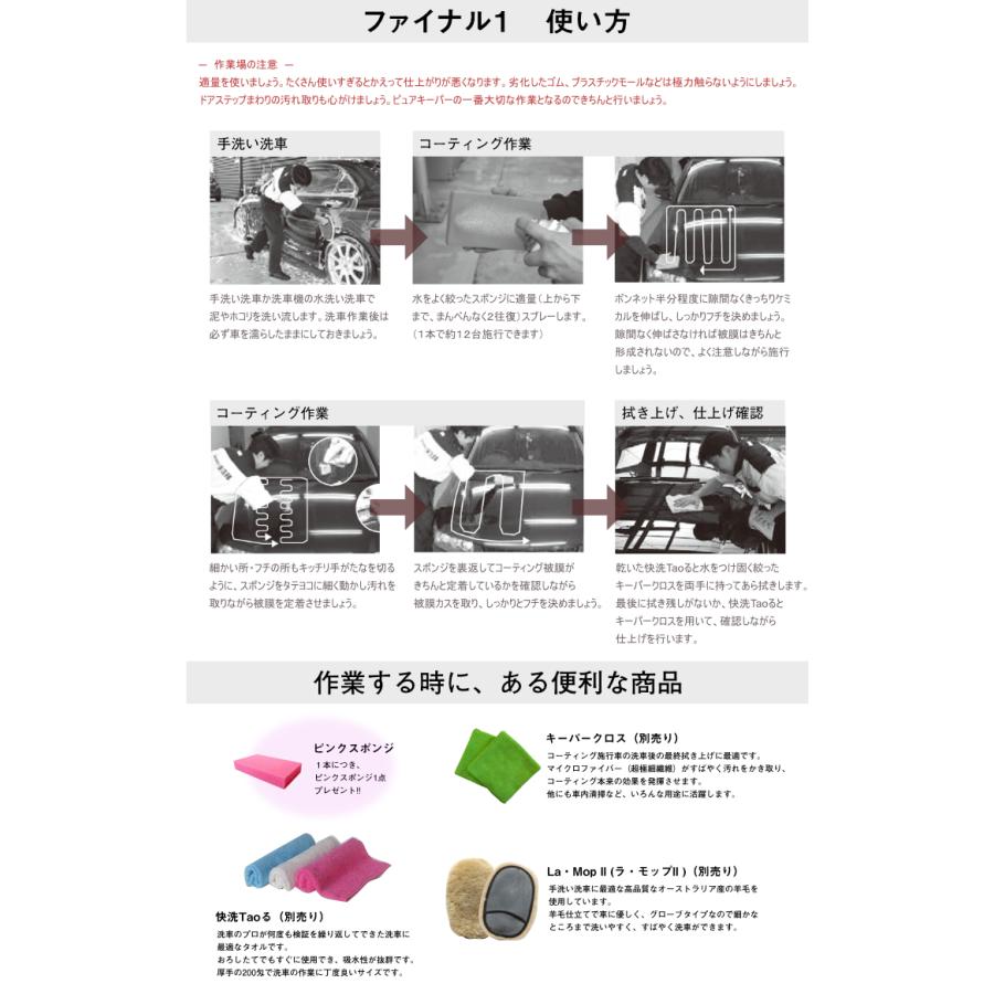 【6本セット】 KeePer Final1 キーパー ファイナル1（ ファイナルワン ） KeePer技研 コーティング [99] | KeePer技研 | 01