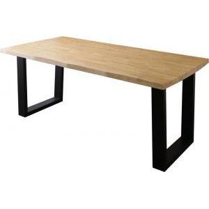 日本最大のブランド 天然木無垢材ヴィンテージデザインダイニング NELL ネル ダイニングテーブル W180(単品)[4D][00] ダイニングテーブル