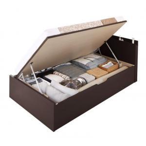 早割クーポン 国産 収納ベッド Renati Db レナーチ ダークブラウン 薄型プレミアムポケットコイルマットレス付 横開き シングル 深さラージ 4d 00 開店祝い Www Kmhsystems Com