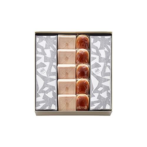 Amazon.co.jp: たねや 栗饅頭15個 斗升最中15個 箱入り セット ギフト