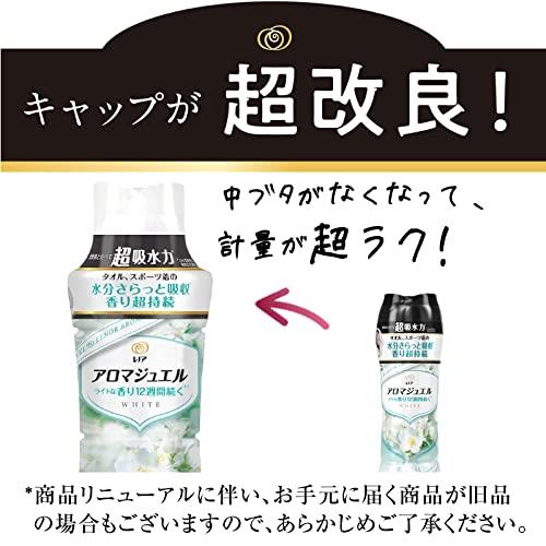 レノア ハピネス アロマジュエル 香り付け専用ビーズ ホワイトティー 本体 470mL｜honki-benri｜03