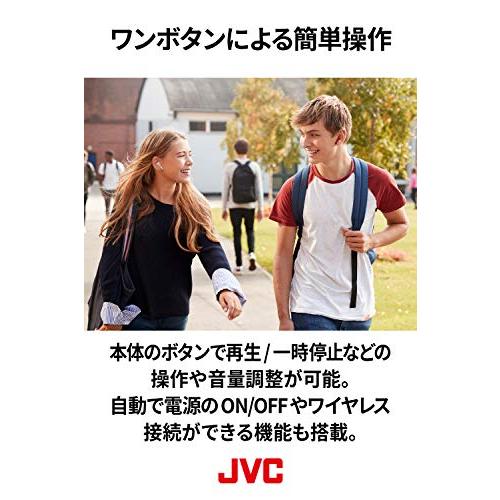 JVCケンウッド HA-A8T-B 完全ワイヤレスイヤホン 開放型 本体質量5.0g小型軽量ボディ最大15時間再生 生活防水仕様 Bluetoo｜honki-benri｜03