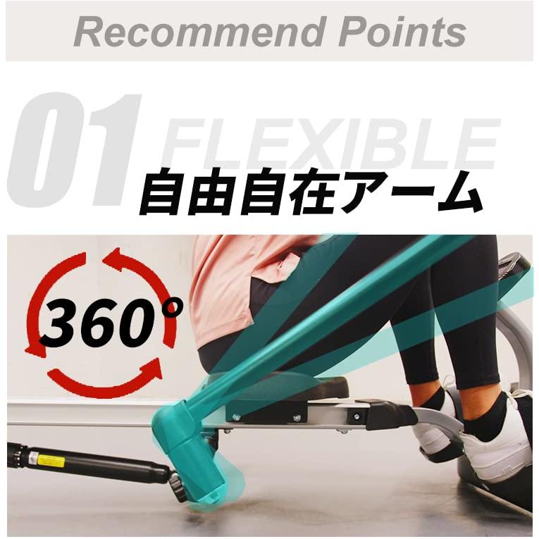 ローイングマシン ボート漕ぎマシン 有酸素運動 ダイエット 腹筋 背筋 トレーニング MASUKAKE SPORTS MASUKAKE SPORTS ブラックアーム