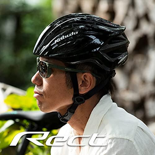 オージーケーカブト(OGK KABUTO) 自転車 ヘルメット RECT(レクト) G-1マットブラック サイズ:M/L(頭囲:57~60cm)｜honki-benri｜03
