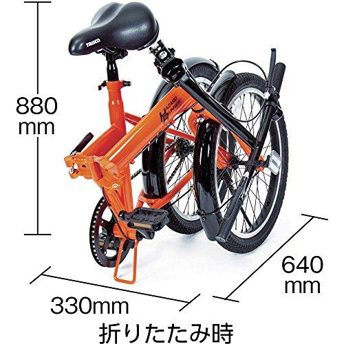 TRUSCO(トラスコ) 構内・災害時用ノーパンク自転車 ハザードランナー 20インチ THR5520｜honki-benri｜02