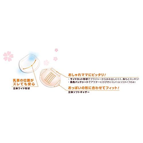 ダッコ dacco 母乳パッド マミーパット ふつうタイプ 128枚入(2枚入×64個)｜honki-benri｜02