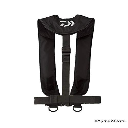 ダイワ(DAIWA) インフレータブルライフジャケット(肩掛けタイプ自動・手動膨脹式) ブラック フリー DF-2608｜honki-benri｜02