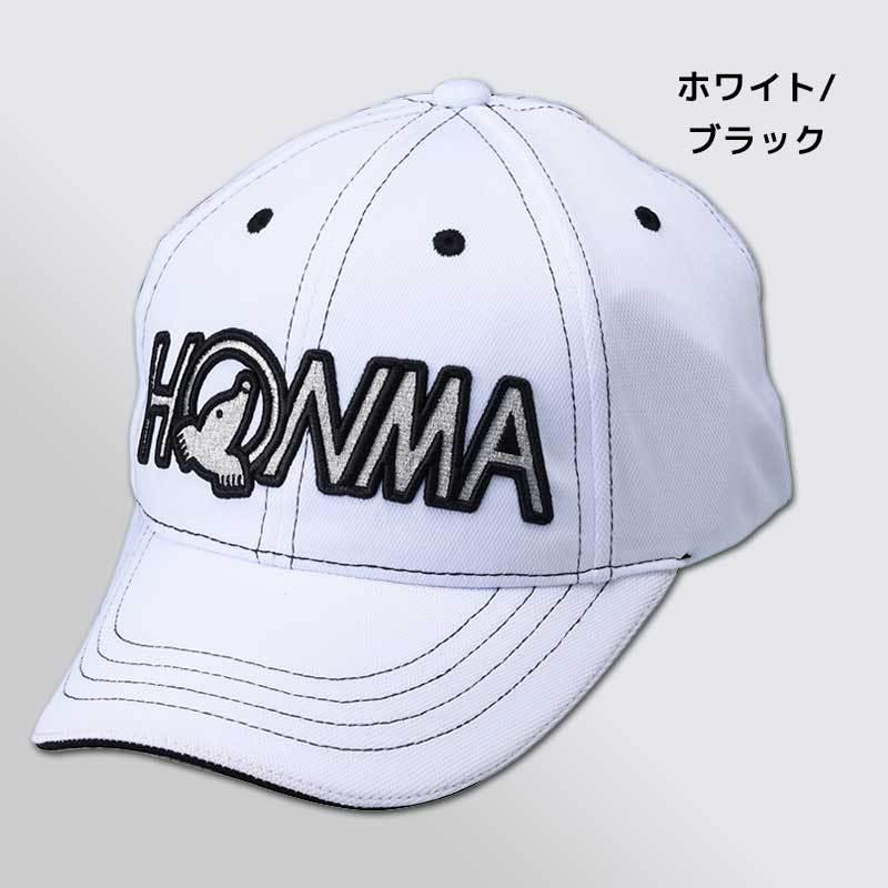 HONMA ホンマ ゴルフ キャップ 帽子 白 フリーサイズ - 帽子