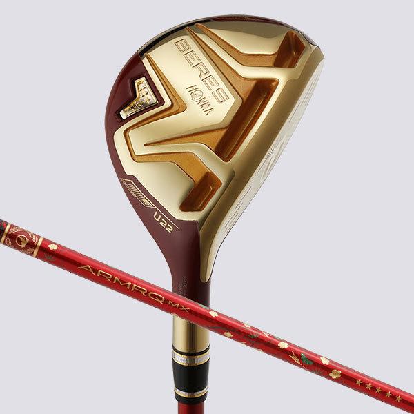 BERES - 本間ゴルフ レディース ありがた味 AIZU 5S評点 UT ARMRQ MX ベレス アーマック ホンマ HONMA GOLF 会津絵 クラブ（レディース）-ユーティリティー-ゴルフ