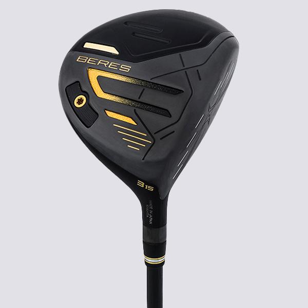 【20％OFF】[日本限定モデル] 本間ゴルフ フェアウェイウッド BERES 2024年モデル BLACK ベレス ブラック 3W/15° 5W/18° ARMAQ FX アーマックシャフトの画像
