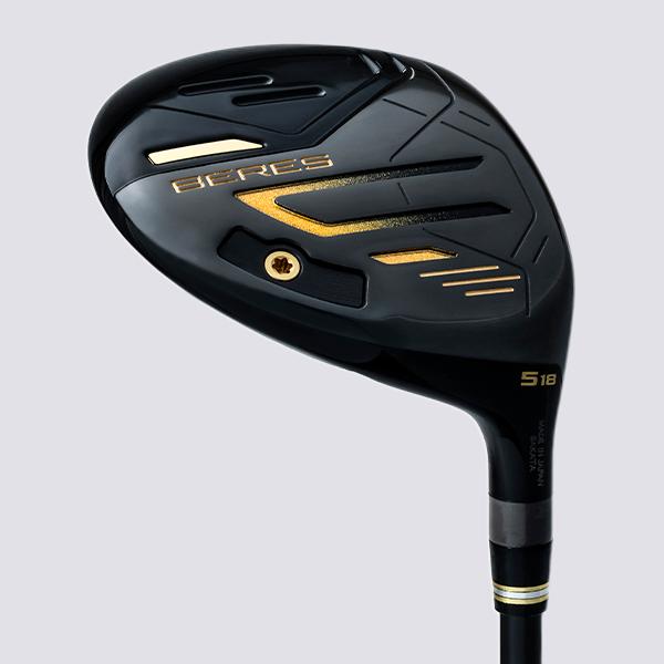 【20％OFF】[日本限定モデル] 本間ゴルフ フェアウェイウッド BERES 2024年モデル BLACK ベレス ブラック 3W/15° 5W/18° ARMAQ FX アーマックシャフトの画像