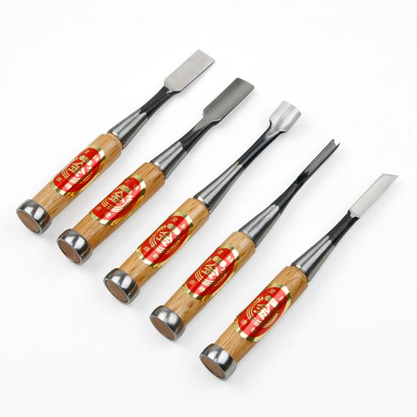 細工鑿 5本組 木箱入 鑿 のみ セット : ほんまもん ヤフーショップ
